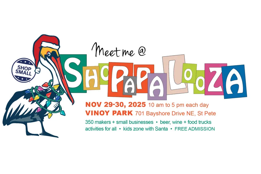 Shopapalooza booths at Vinoy Park